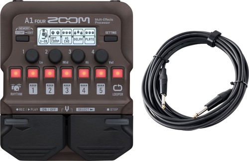 Zoom four multieffekt pedal - zoom, a1