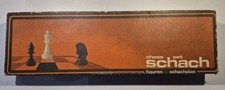 Vintage Schachspiel Matte