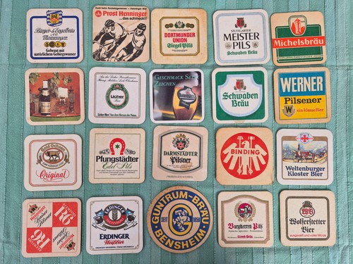 Aus bierdeckelsammlung 20 - aus,