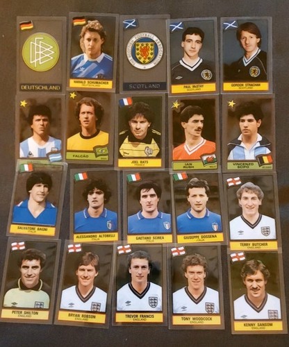 20x panini football superstars - football,
