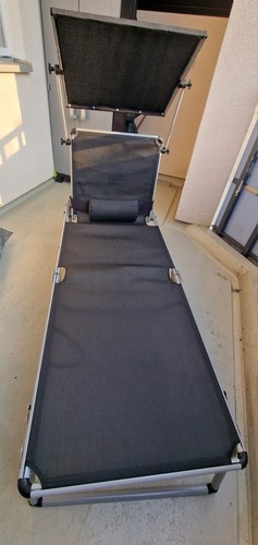Alu liegestuhl sonnenliege - liegestuhl,