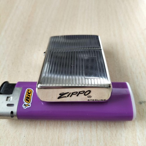 Zippo sterling motor turn - sterling, 1984