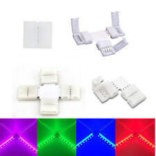 5x LED RGB Strip Eckverbinder Schnellverbinder Steckverbinder L/I/+/T Verbinder 