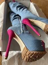 Neu 37 Luxus Plateau Jeans