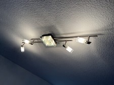 Deckenlampe Wohnzimmer Fassung G9 /  8 Leuchtmittel inklusive