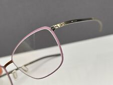ic Berlin Brille Damen Rosa Grau Bronze   Eckig oval Aliza 2.0  NP:499€