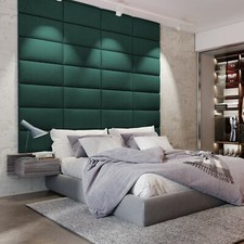 Gepolsterte Wandpaneele Wandpolster Polsterwand Wandverkleidung 3D Wandkissen 