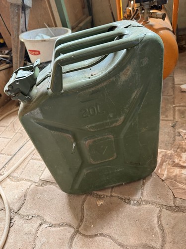Benzinkanister 20l stahl oliv - benzinkanister,