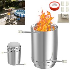 Poolheizung Feuertonne