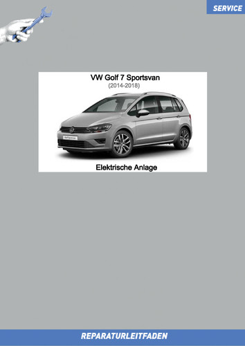 Golf sportsvan - vw, (14-18)