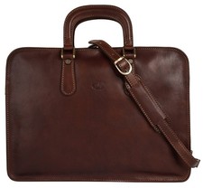 piké Aktentasche echt Leder -
