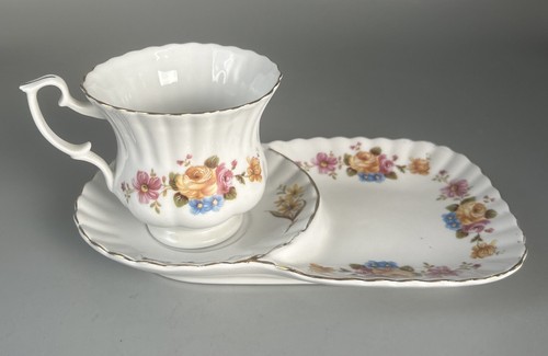 Porzellan tasse snackteller - porzellan,