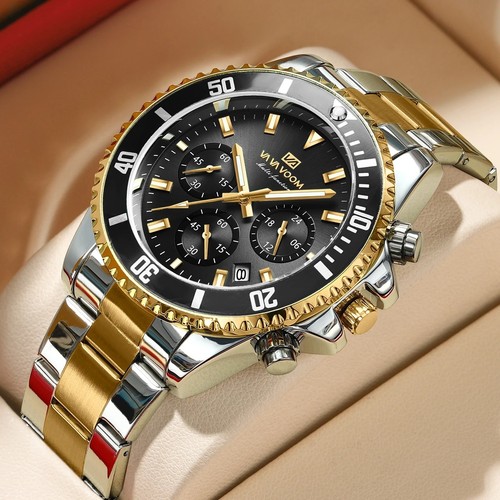Herren uhr chronograph quarz - uhr,