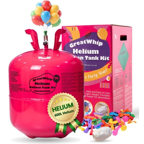Helium gasflasche 600l für - gasflasche, 90