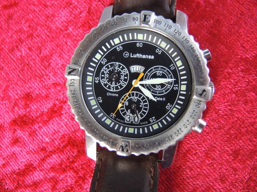 Lufthansa chronograph quarz - lufthansa,