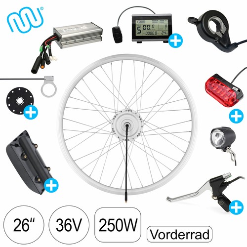 Bike umbausatz 36v - e-bike, 26"