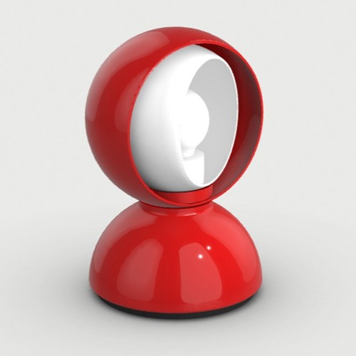 Artemide eclipse rot - rot,, vico