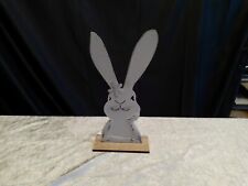 Deko-Aufsteller/Hase/Metall/Ho