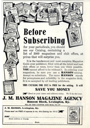 Hanson magazine lexington - hanson,