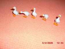 Playmobil :     5 x Grau Gans
