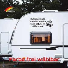 Lustiger Wohnmobil Aufkleber