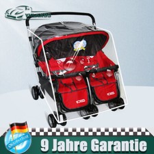 Universal PVC Kinderwagen Regenbedeckung Zwillingskinderwagen Regenschutz Große