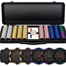 Pokerchips-Set 14g 500 Stück