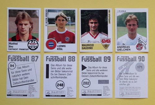Panini 1987 1990 bundesliga - panini,