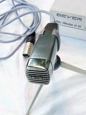 Mikrofon Beyer M55 - Kugel * XLR symm. * 400 Ohm * VINTAGE DYNAMIC MICROPHONE