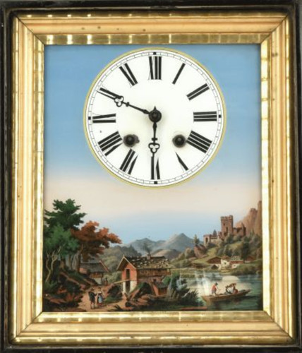 Bilderrahmenuhr mit