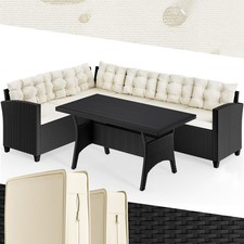 CASARIA® Polyrattan Lounge
