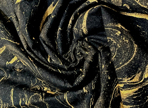 Schwarz gold marmor druck - &,