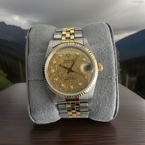 Tudor prince date stahl gold - prince,