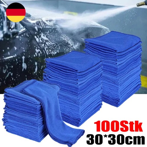 100x mikrofasertücher auto - 100x,