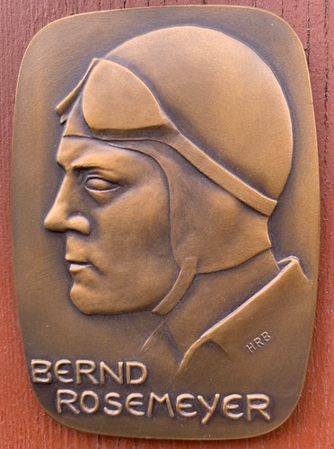 Plakette bernd rosemeyer - plakette,