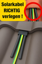 PV Kabeldurchführung Dachdurchführung 16mm2 Erdung Ziegeldach geschlitzt