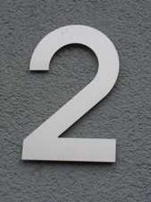 Hausnummer 30 cm Buchstaben