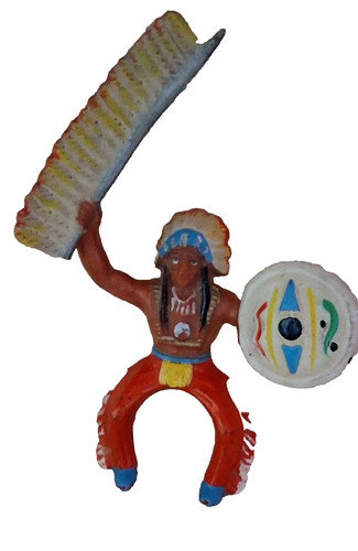 Ddr gummi indianer magua maqua - ddr,