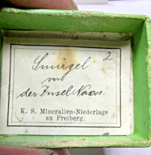 Schmirgel  Korund von der Insel  Nasoos   historisches Stück