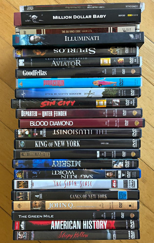 Dvd filmkonvolut thriller - dvd-filmkonvolut,