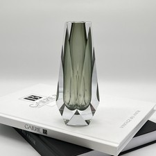 Vintage Murano Glas Vase •