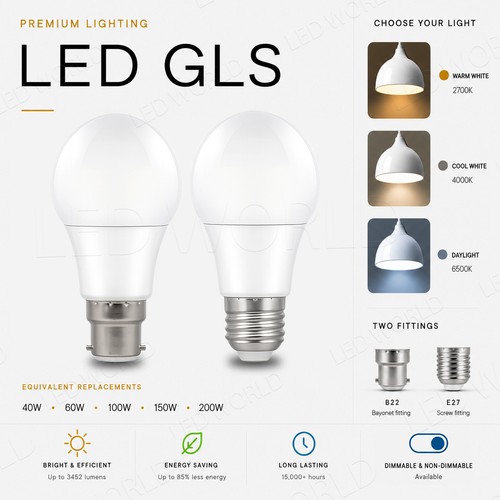 Dimmbare glühbirnen led gls - glühbirnen,