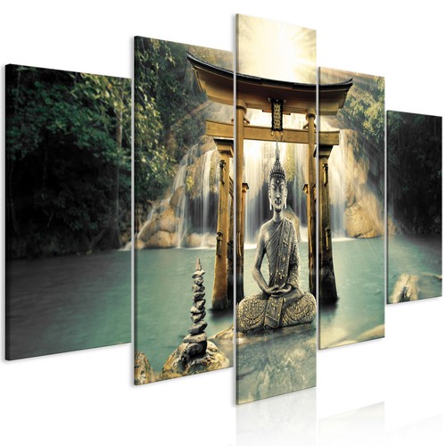 Orient buddha zen vlies - buddha,