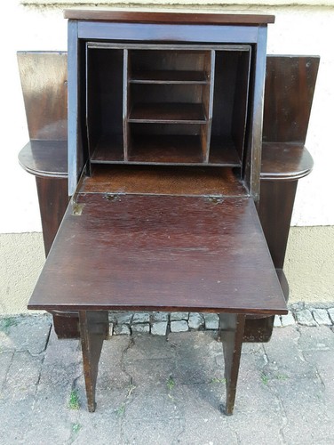 Schreibschrank sekretär holz - schreibschrank,