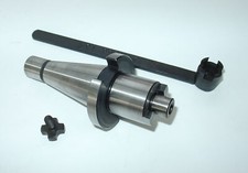 Messerkopfaufnahme Quernutaufnahme SK30 DIN2080 D13 bis D40, ohne-mit Schlüssel