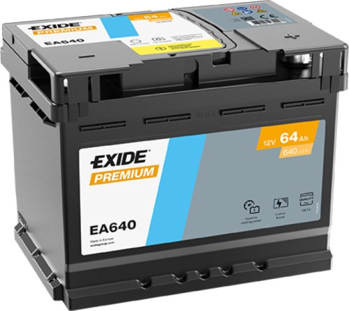 Exide ea640 premium carbon - ea640,