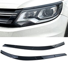 Scheinwerferblenden Schwarz