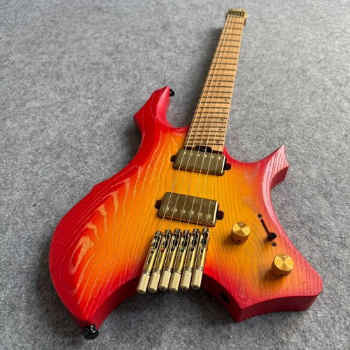 Gitarre rot gelb ohne - rot-gelb,,