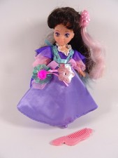 Vintage Lady Lockenlicht Duchess Raven Waves Mattel Taiwan 1986 selten (19275)