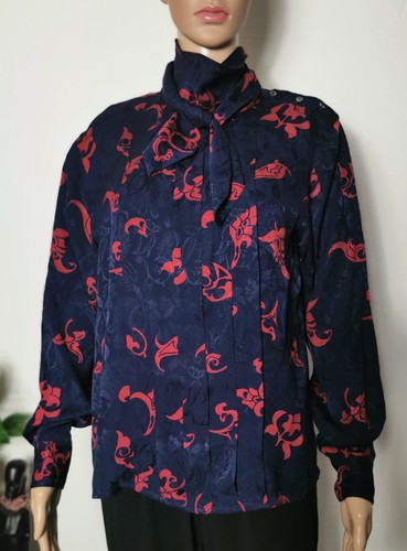 Christian dior seidenbluse vtg - dior,